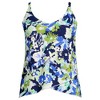 Lands' End Women's Tulip Hem Tankini Top - 3 of 3