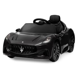 Jojoka Ride-On Car, 12V Kids Electric Vehicle with Remote Control, Double Doors, Suspension & LED Lights - 1 of 4