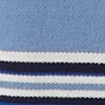 varsity blue multi stripe