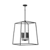 Capital Lighting Thea 4 - Light Chandelier in  Matte Black - 4 of 4