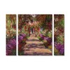 Trademark Fine Art - Claude Monet 'A Pathway In Monet'S Garden' - 2 of 3