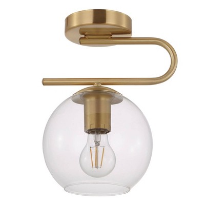 1-Light Marojales Pendant Brushed Gold/Clear - EGLO