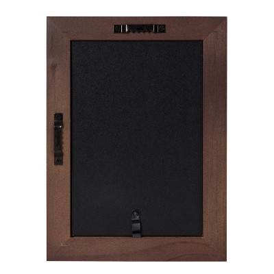 Bordeaux Dark Brown Wood 6-Piece Frame Set