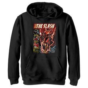 Boy's The Flash comics Cover Barry Allen Pull Over Hoodie - 1 of 4