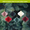 Briarwood Lane Finial Honeycomb Ornaments Magnetic Paper Decor- Set of 6 - 3.2 x 3.2 - 4 of 4