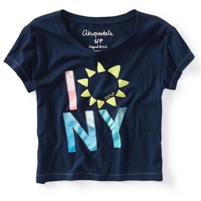 Aeropostale Womens Sunflower Graphic T-Shirt