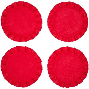 The Lakeside Collection Holiday Place Setting Collection - Set of 4 Salad Plates - 1 of 2