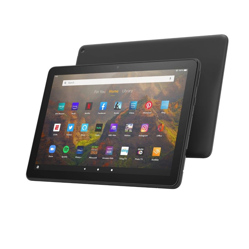 Amazon Fire HD 10 Tablet 10.1&#34; 1080p Full HD 32GB - Black, 1 of 7