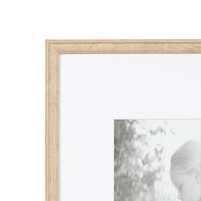 Natural 8x10 Polystyrene Wall Picture Frame Set