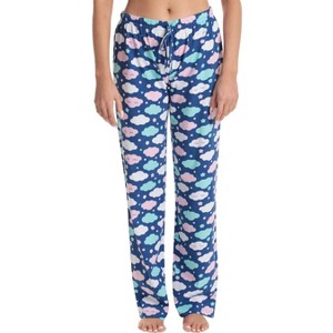 Just Love Womens Halloween Print Knit Jersey Pajama Pants - 1 of 3