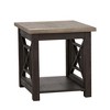 Liberty Furniture,Heatherbrook Heatherbrook end table in Charcoal - 2 of 4
