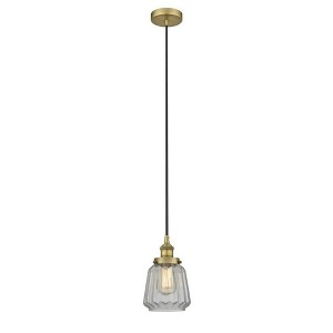 Chatham - 1 Light Mini Pendant In Art Deco Style-11.75 Inches Tall and 7 Inches Wide - 1 of 1