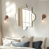 ARTLOGE Square Cut Corners Vanity Wall Mirror Beveled Edge Frameless for Bathroom/Bedroom/Living Room/Home Office/Entryway House - 4 of 4