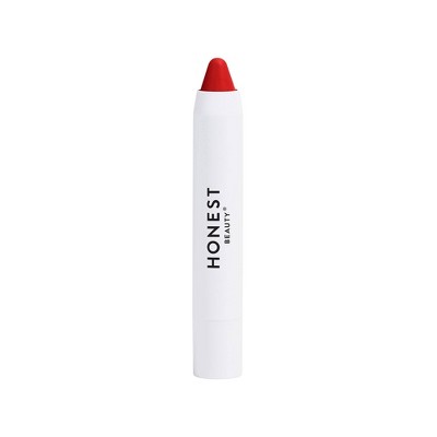 Honest Beauty Lip Crayon Demi - Matte Strawberry with Shea Butter - 0.105oz