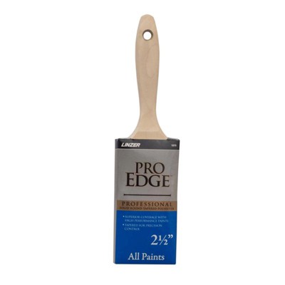 Linzer Pro Impact 2-1/2 in. Flat Paint Brush
