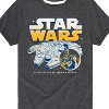 Boys' - Star Wars - Han Chewy Mil Falc Short Sleeve Graphic T-Shirt - 2 of 4