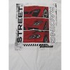The Fast And The Furious Street Racing Red Car Fronts Men's White Long Sleeve Shirt - 2 of 2