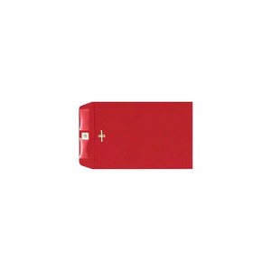 LUX 6 x 9 Clasp Envelopes 250/Pack Ruby Red (87881-250) - 1 of 1