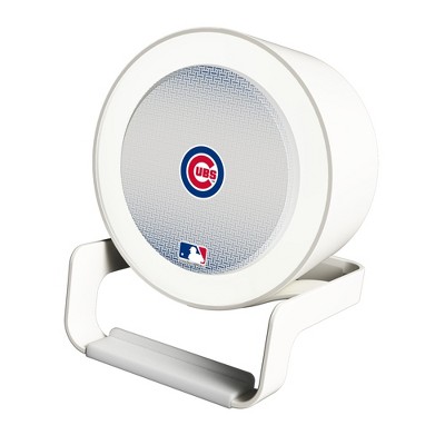 Keyscaper Chicago Cubs Linen Night Light Charger and Bluetooth Speaker