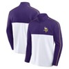 NFL Minnesota Vikings Men's Lightweight 1/4th Zipped Hooded Sweatshirt - 3 of 3