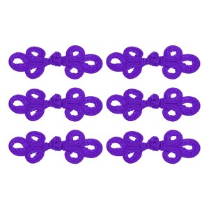 Unique Bargains Elegant Traditional Knots Frog Buttons for DIY Sewing Coats Sweater 6 Pcs - 1 of 4