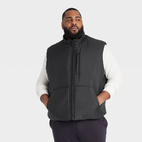 Men s Big Puffer Vest All In Motion Black 2xl Target