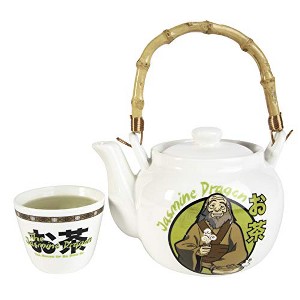 Avatar: The Last Airbender The Jasmine Dragon Tea Set - Ceramic Teapot & Tea Cup - Great Avatar Gift for Men and Women - 1 of 4