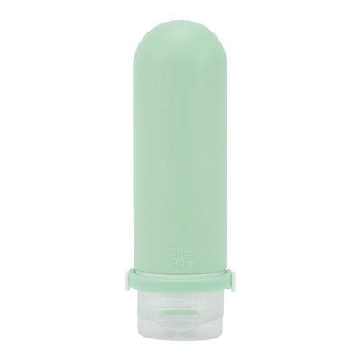 Unique Bargains Portable Leak-proof Strap Silicone Pump Bottle 1 Pc