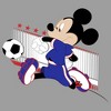 Boy's Disney Mickey Mouse Soccer Japan Pull Over Hoodie - 2 of 4