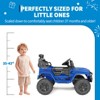 12V Kids Ride on Truck, 3 Speeds Electric Ride on Car with Parent Remote Control, Headlight, Music, Ride on Vehicle Toy for Kids Aged 3-8 - 3 of 4