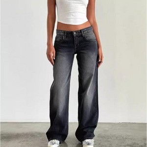 Mocamel New ladies' straight-leg jeans - 1 of 4