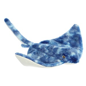 Aurora Large Stingray Destination Nation Adventurous Stuffed Animal Blue 19" - 1 of 4