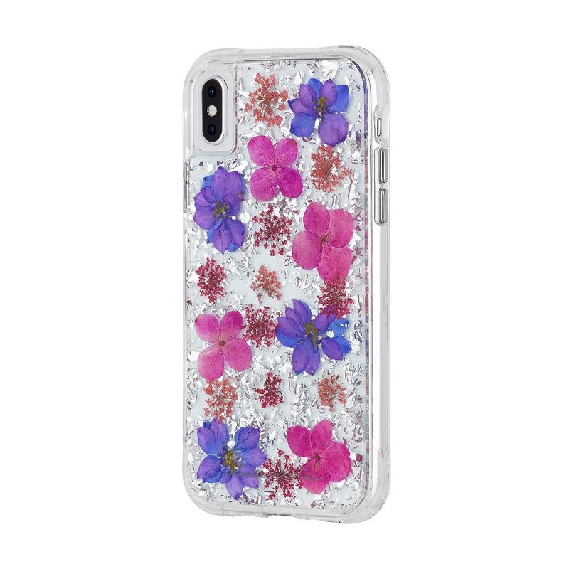 Case-Mate Karat Petals Case for Apple iPhone Xs Max - Purple Petals, 2 of 4
