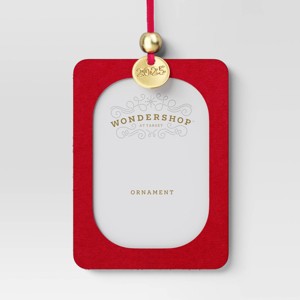 Velvet 2025 Picture Frame Christmas Tree Ornament - Wondershop™ - 1 of 3