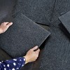 36 pcs Carpet floor 12 in. x 12 in. Patio Deck Tiles, DIY Module Interlocking Decking Carpet, for Porch Poolside Balcony Backyard - 3 of 4
