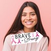 Big Dot of Happiness Pink Ribbon - Breast Cancer Awareness Photo Booth Props Kit - 10 Piece - 2 of 4