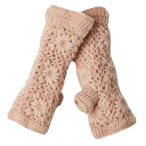 Flower Crochet Handwarmers_Nirvanna Designs - 1 of 4