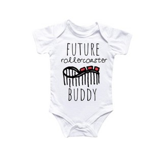 Theme Park Roller Coaster - Baby Boy Girl Clothes Infant Onesie® Funny Cute Newborn GS1 - 1 of 4
