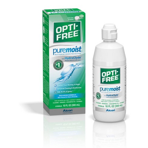 Opti-free Puremoist Multi-purpose Disinfecting Contact Lens Solution - 10 Fl  Oz : Target
