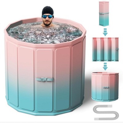 Mshliw Portable Foldable Ice Bath Tub