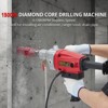 1500W Diamond Core Drill, Dry/Wet Handheld Rig with 2" Bit, 4" Max Cut for Concrete & Brick Walls, 1880RPM - 2 of 4