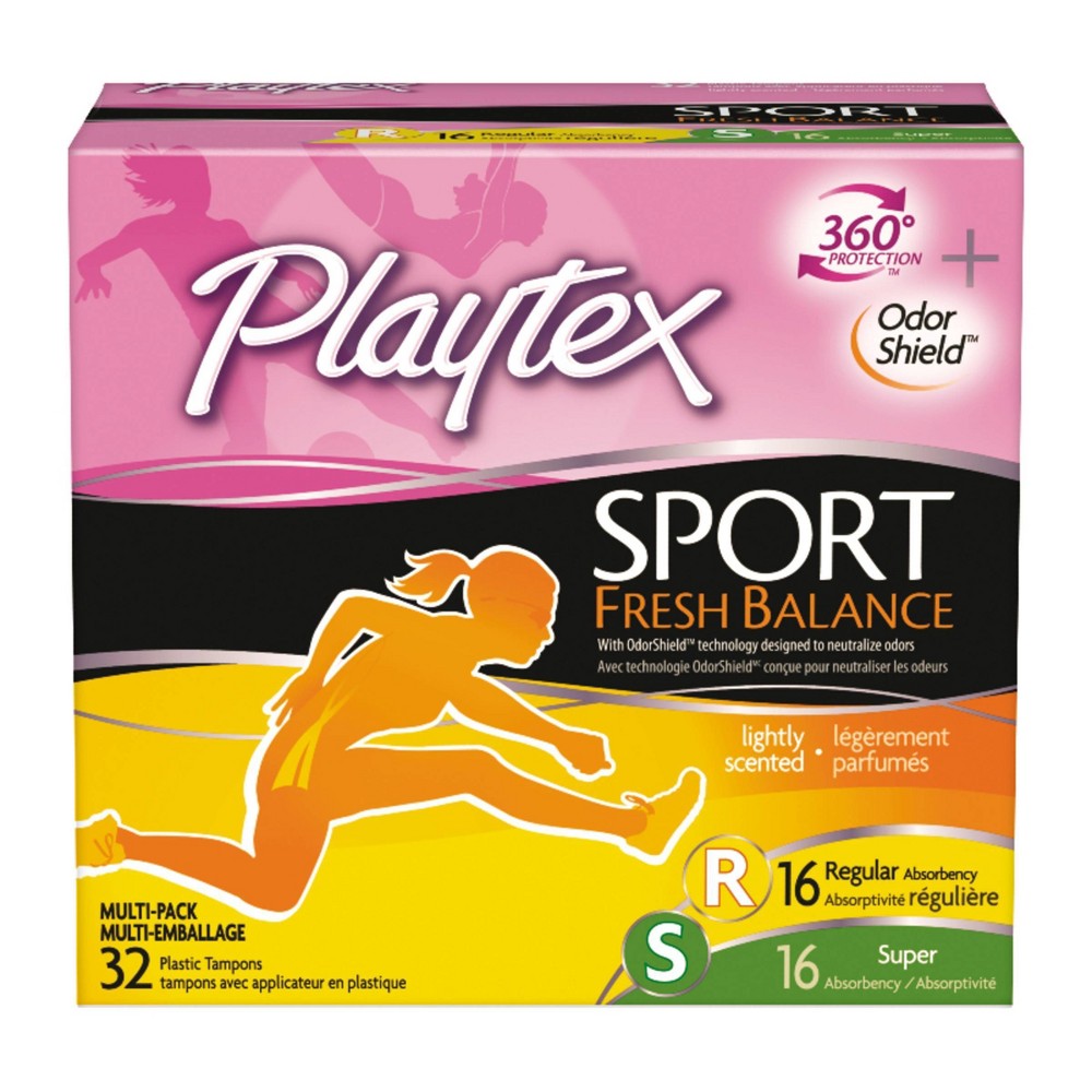 UPC 078300002208 product image for Playtex Sport Fresh Balance Multipack Tampons - Plastic - Scented - Regular/Supe | upcitemdb.com