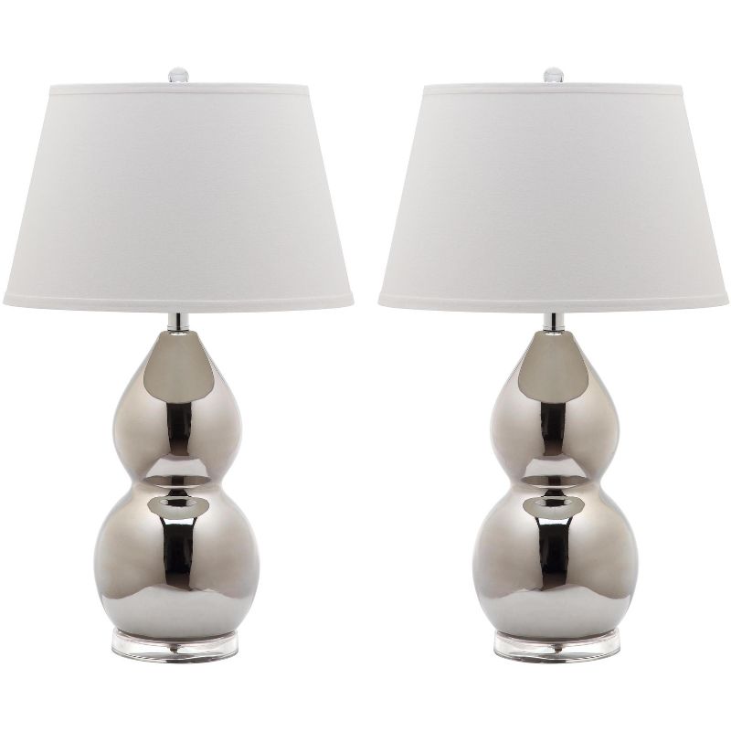 Jill 26.5" Double Gourd Table Lamp (Set of 2)  - Safavieh, 1 of 5