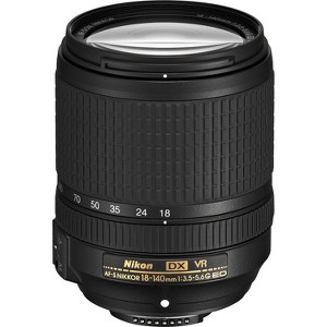 Nikon AF-S DX NIKKOR 18-140mm f/3.5-5.6G ED VR Zoom Lens - 1 of 3