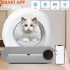 Gulches Self-Cleaning Cat Litter Box, Scooping and Odor Removal, Cat Litter Box with Liner - 4 of 4