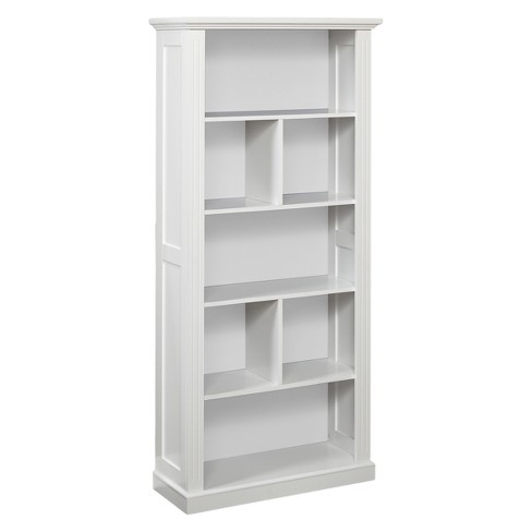 White bookshelf sales target