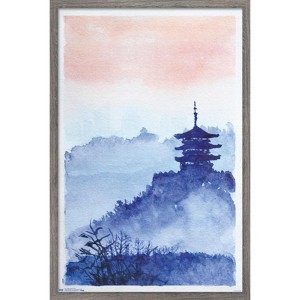 Trends International Temple Forest and Dawn Framed Wall Poster Prints - 1 of 4