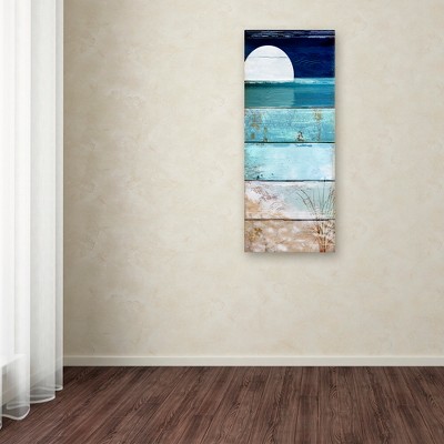 Multicolor Nautical Coastal Canvas Print for Kids