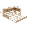 NicBex Twin Sized Daybed Morden 86.3" Daybed with Storage, Twin Day bed with Trundle and Storage Cabinets for Apartment - 2 of 4