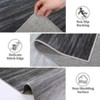 Machine Washable Living Room Rugs 9x12 Large Modern Ombre Floor Carpet with Non-Slip Backing, Non-Shedding Gradient Color Accent Rugs - 4 of 4